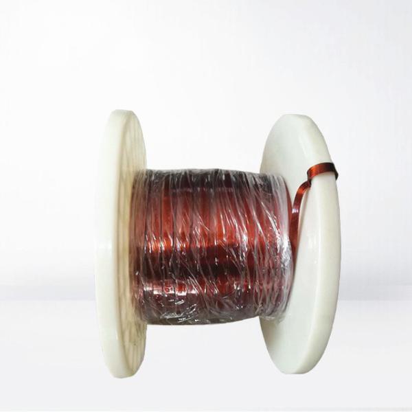 Self Bonding Polyurethane UEW Class 180 Rectangular Enameled Copper Wire Flat Ultra Fine Copper Wire