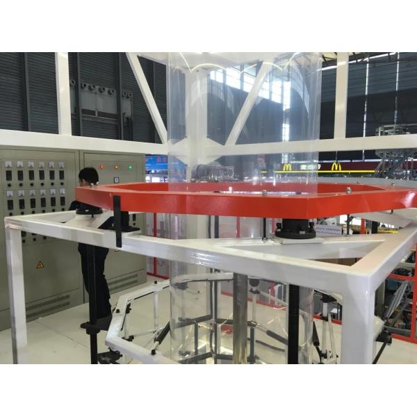 Машина штрангпресса полиэтиленовой пленки LDPE HDPE поли, машина 320KG/Hr штранг-прессования полиэтиленовой пленки