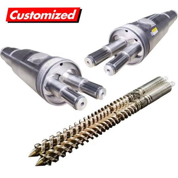 Heat Resistant Stainless Steel Screw Barrel Set Customized Auger Screw Conveyor for Industrial Use