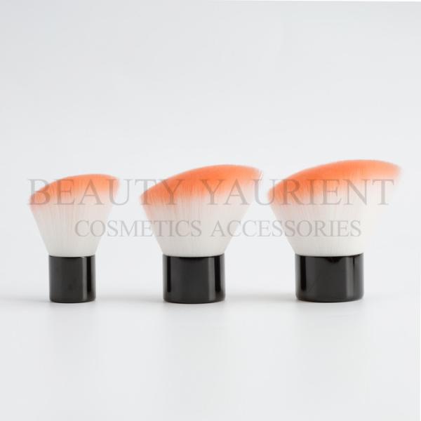 Silkscreen Logo Synthetic Kabuki Blush Brush Angled Travel Kabuki Brush