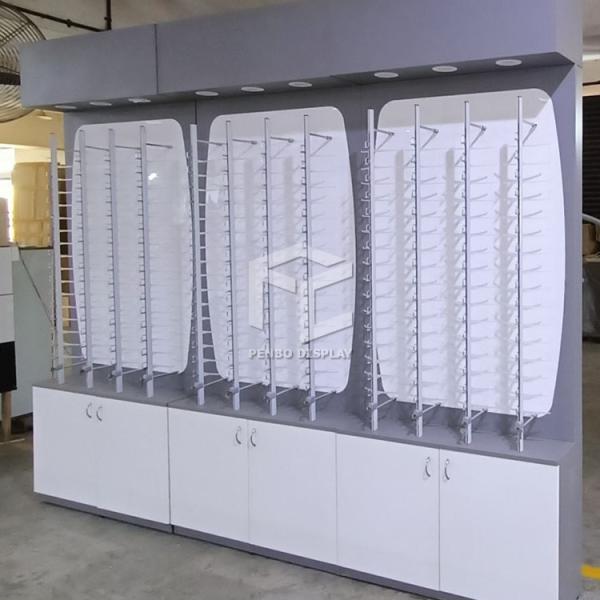 Eyewear MDF 15mm упаковка хлопка шкафа дисплея EPE толстого оптически