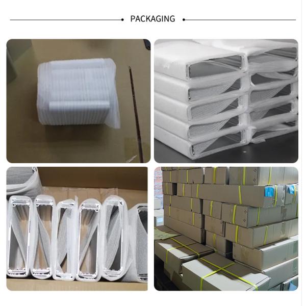 Electronic LED Power Supply Aluminum Extrusion Profile Heat Sink Enclosure