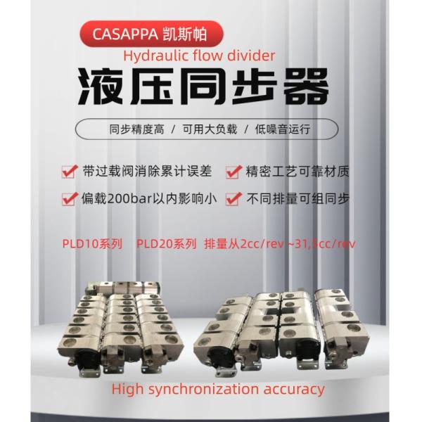 M45/6 Monoblock Hydraulic Control Valve for Mobile Hydraulics 6 Spools Directional Valve