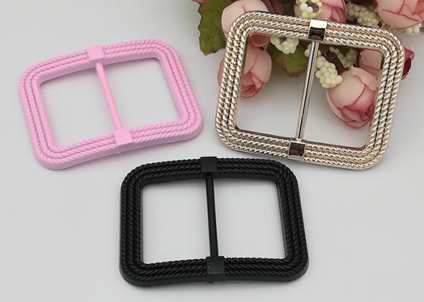 Customized D659 Antique Shoe Buckles , Durable Colorful Shoe Repair Buckles