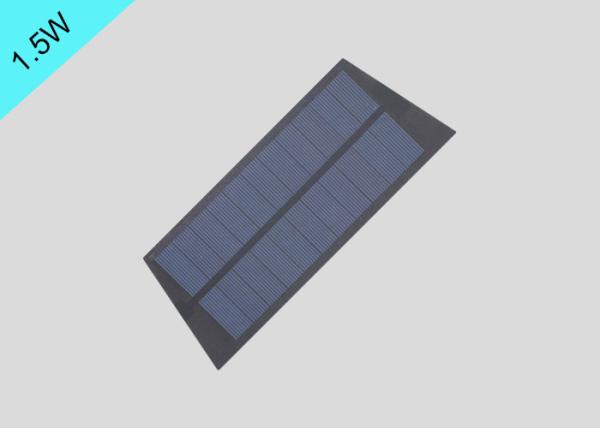 Multi Shape Small Polycrystalline Solar Panels 5.5v 1.5w Frosted PET Front Cover