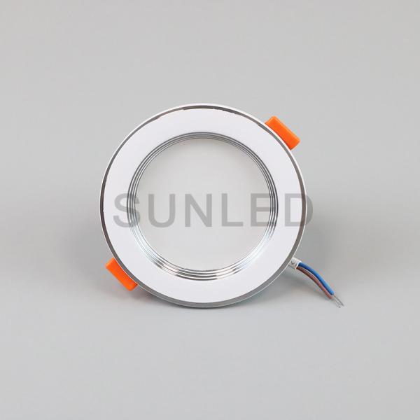 A luz IP65 ultra magro de Downlight do teto do diodo emissor de luz de Dimmable Waterproof 6 watts AC185-265V