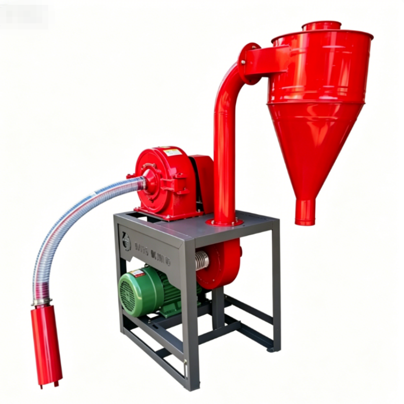 Self Priming Grain Crusher Grinder Automatic Feeding Crushing Grinding Feed Equipment