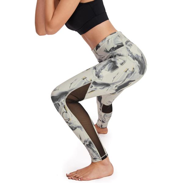 Йога полиэстера женщин задыхается Breathable гетры спортзала спорта