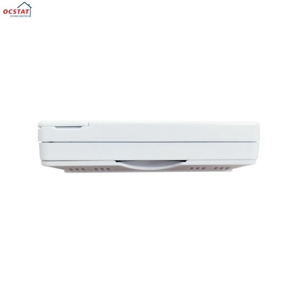 Riseem White ABS Digital Non Programmable Thermostats for Heating Room 24V