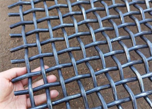 65Mn Steel Woven Crimped Wire Mesh Screen 1.2 M Wire Mesh