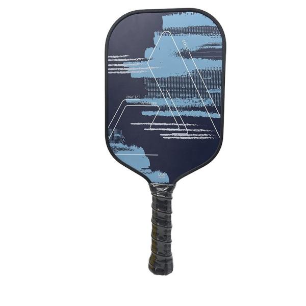 Professional Pickleball Paddle Set 2 Graphite Carbon Fiber Paddles 4 Balls 1 Bag