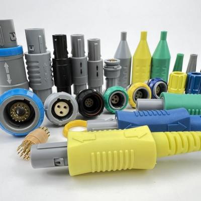 Waterproof Electrical Medical Connectors Non Toxic PC PSU Plastic Shells