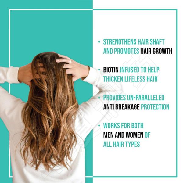 Natural Biotin Hair Volumizing Thickening Shampoo Thinning Fine Hair