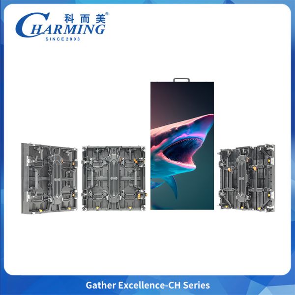 Outdoor and Indoor LED Screen Rental with 7680Hz Refresh Rate 500x500mm Cabinet Size and 120° View Angle