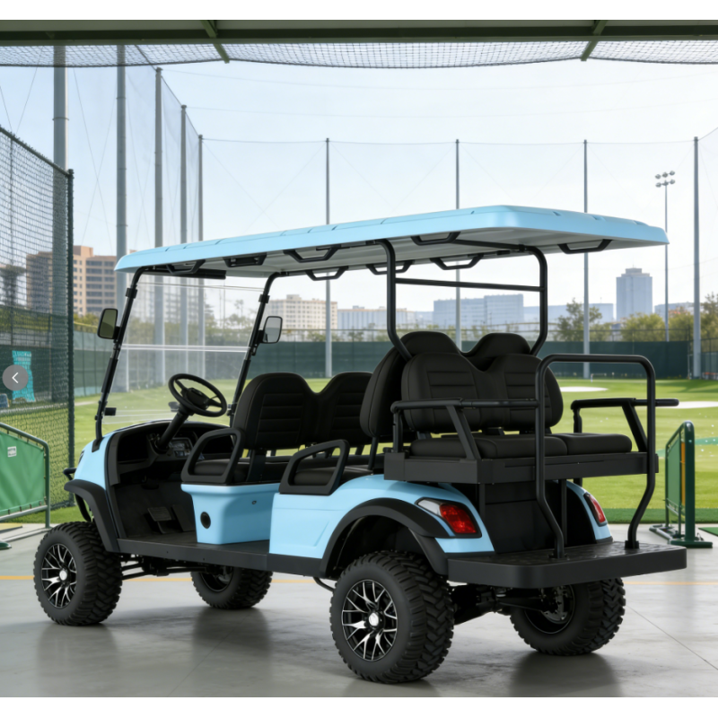 Advanced Suspension 8 Seats Golf Car Large Group Transport Comfort Ride Resort Club Shuttle Service