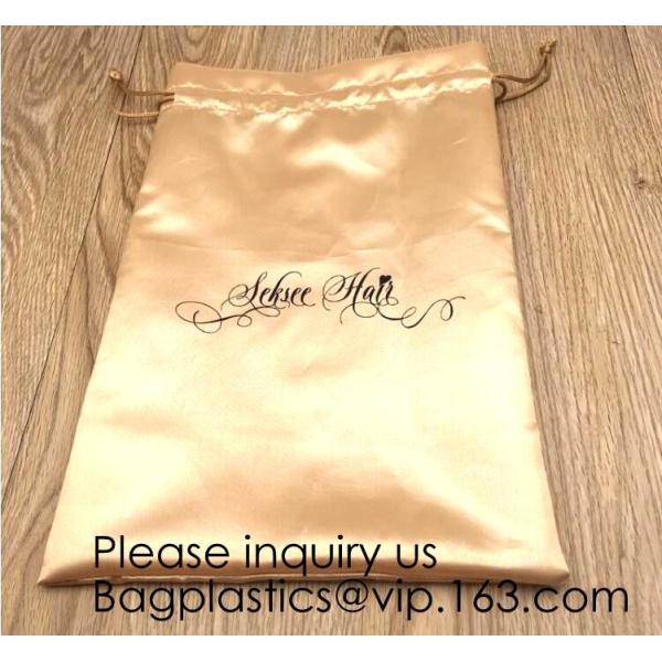 High Quality Gift Small Bag,Gift Shopping Bag,Super Soft White Black Rose Gold Silk Drawstring Bag,Graograin Satin Pouch