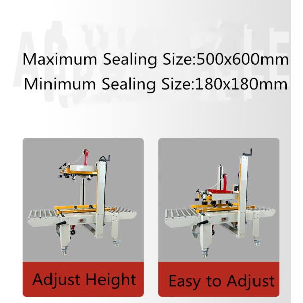 Semi-automatic FXC-6050 Case Box Taper Sealer Packing Taping Carton Sealing Machine