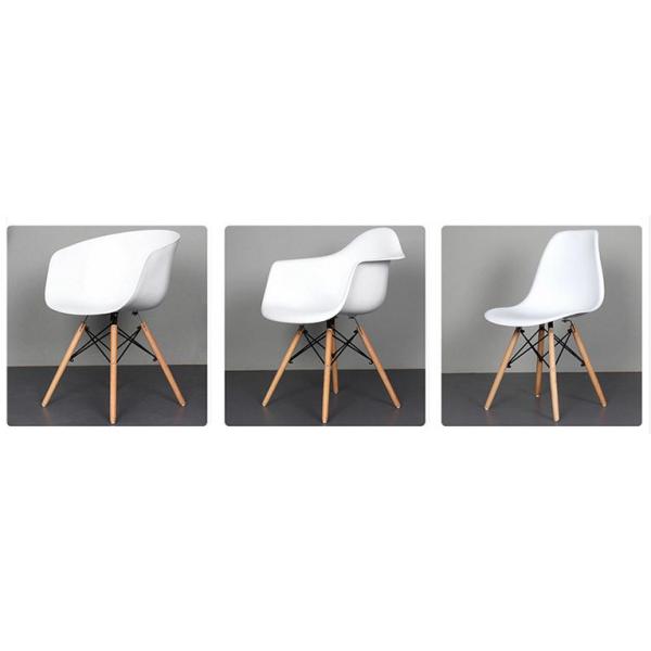 Nordic dining chair household desk backrest creative modern simple restaurant coffee negotiation plastic chair