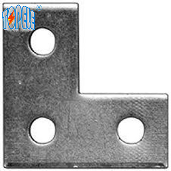 Perforated 3 Hole Flat Angle Plate Galvanized Unistrut Channel
