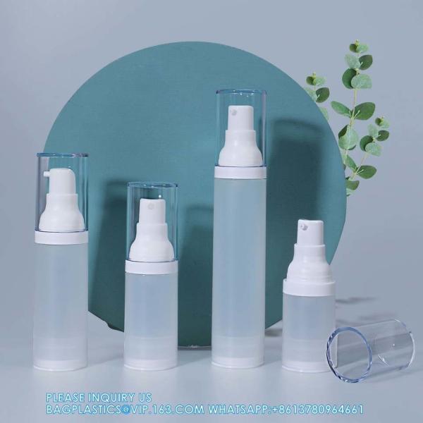 15ml 20ml 30ml 50ml Plastic Vacuum Bottle Pharmaceutical Lotion Cosmetic Cream Packaging Containers