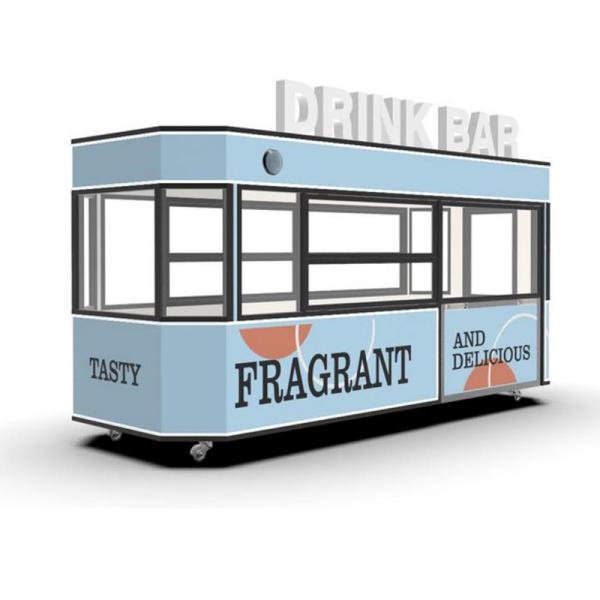 Food Trucks Electric Mobile Food Cart Hotels