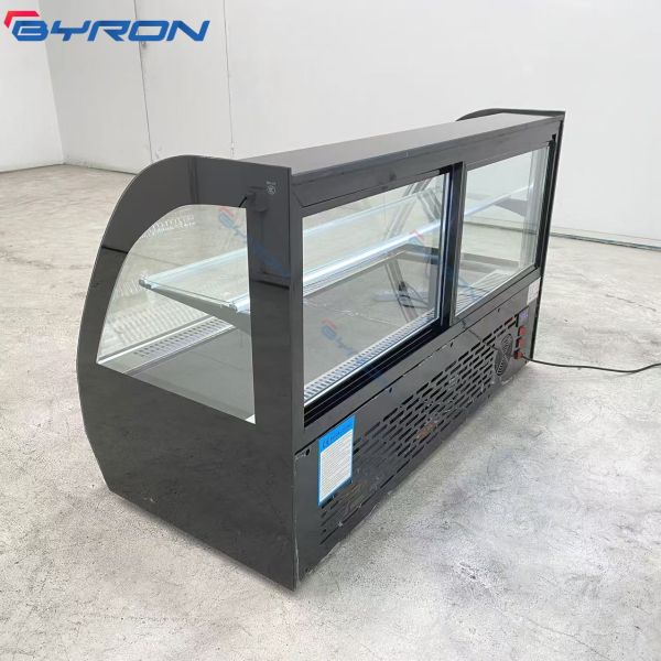 Stainless Steel Cake Display Cabinet Pastry Commercial Cake Display Fridge