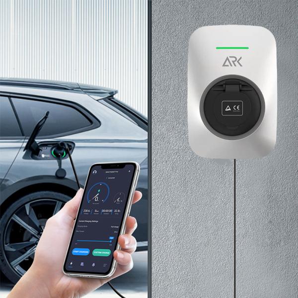 Electric Vehicle Level 2 Home EV Charger 32a 7kw With Wifi