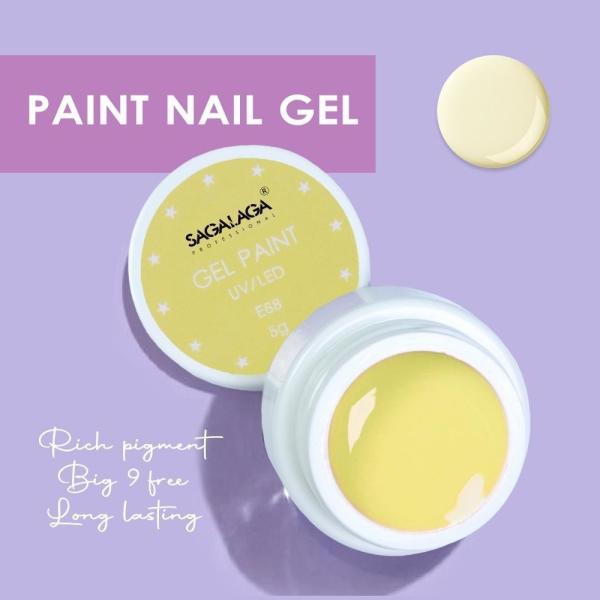 Unleash the Potential of Your Nails with SAGALAGA 102 Colors Solid Gel Polish Collection Spider Painting Kit MSDS Certified