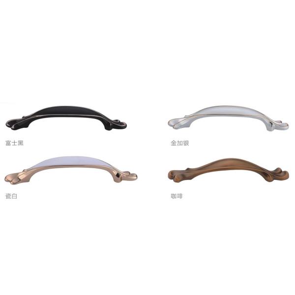 Ручки ящиков шкафа/мебели оцинковывают дизайн сплава 96/128mm роскошный