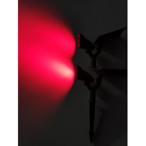 2W 240LM RGB SMD2835 LED Outdoor Solar Lawn Lights