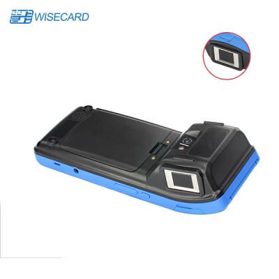5,5 terminal de position d'Android Smart avec le lecteur d'empreintes digitales QR Scanner