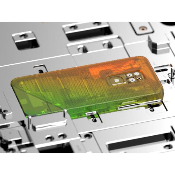 OEM / ODM: Двойная формовка и прозрачная трехпрочная крышка для батареи телефона (1*1) No.23691&23692