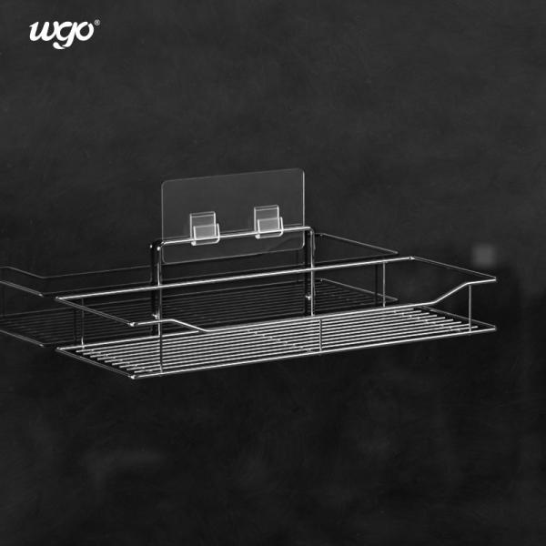 Bathroom Accessories Stainless Steel Shower Caddies Self Adhesive Mounted