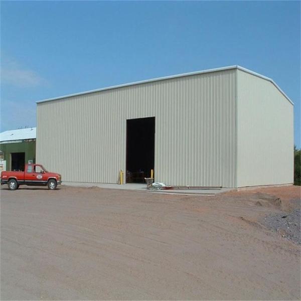 Prefabricated Steel Structure Warehouse with Sandwich Panel Walls