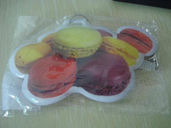 CMYK Color Funny PVC Luggage Tag For Business Gifts / Souvenir
