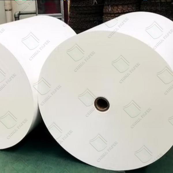 Custom PE Coated Cup Stock Paper Board In Sheets Reels For Food Packaging