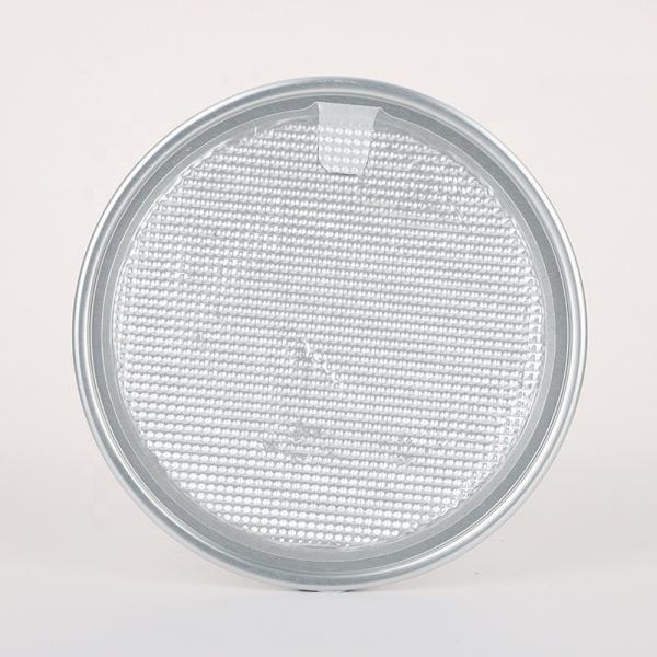 Internatonal Standard Size #209 #211 #300 #307 #401 #502 Aluminum Peel Off Easy Open Lids For Paper Tube Plastic Can