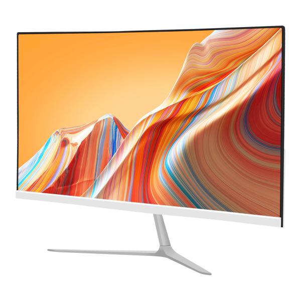 Curved 24 Inch Black White Color LED Gaming Monitor 1K FHD Resolution 2800R 144Hz 165Hz 180Hz