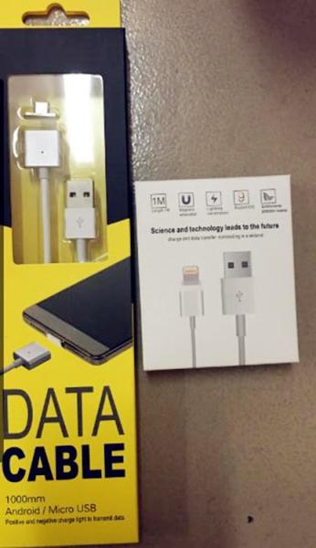 Super Fast 2.4A Magnetic USB Data Cable For Iphone Samsung Android