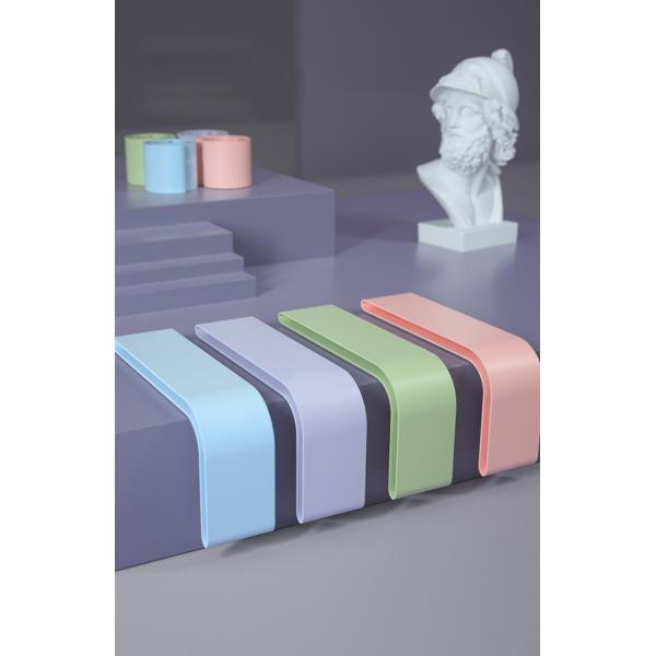 Natural Gym Strength Training Exercise Elastic Rubber 5cm Width Resistance Bands For Pilates Yoga Sports