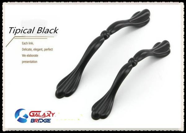 Fashion Kitchen Cupboard Door Handles 192mm Black Kitchen Handles Office Table Drawer Pulls
