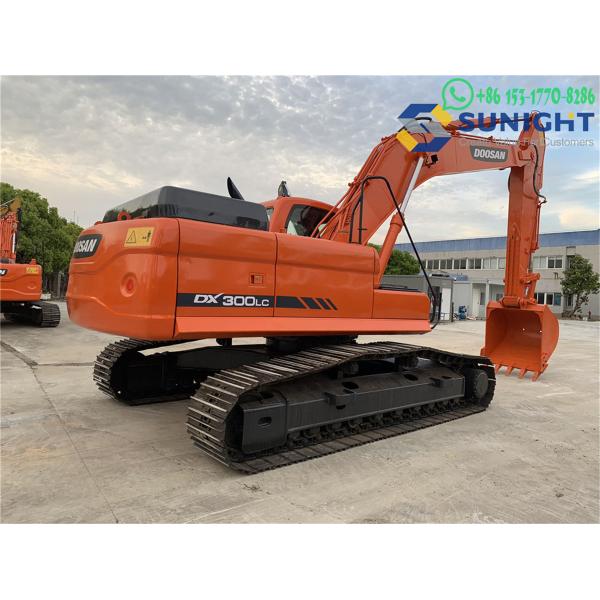 Excavadora usada de 30 toneladas, original de Corea Doosan DX300LC, excavadora hidráulica de segunda mano