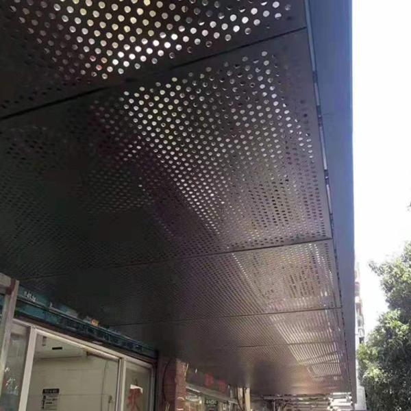 Строительство Алюминиевая стена занавески Композитная полая доска Fecades