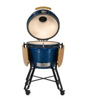 GV 24 azul-céu escuros resistentes ao calor da grade de Kamado da polegada