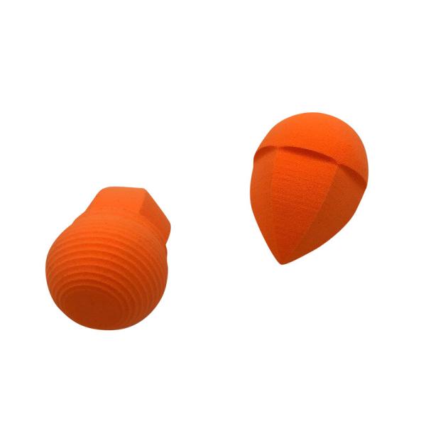 Free Sample Blending Orange Makeup Beauty Sponge OEM