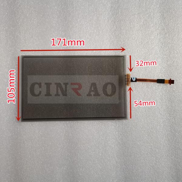 7.0 Inch 12 Pin TFT LCD Digitizer Toyota Camry 171*105mm Touch Screen Panel