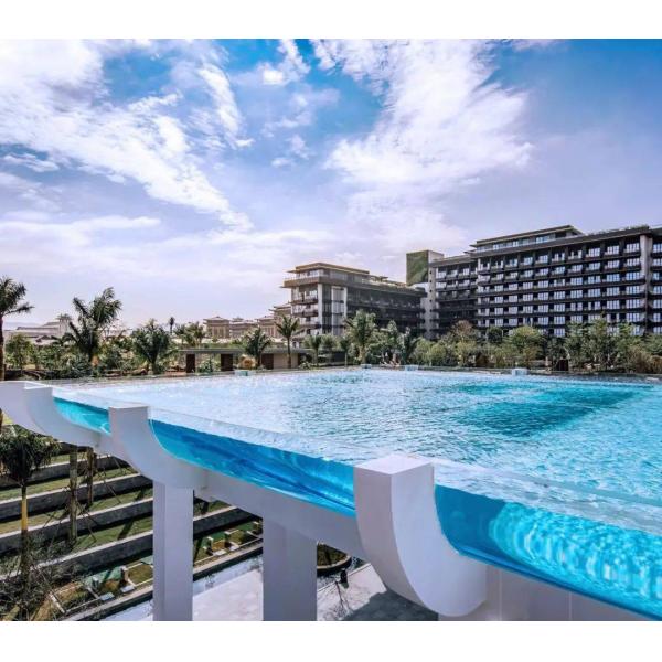 Piscine de villa transparente dans le style AUPOOL Massage acrylique Baby Spa Piscine