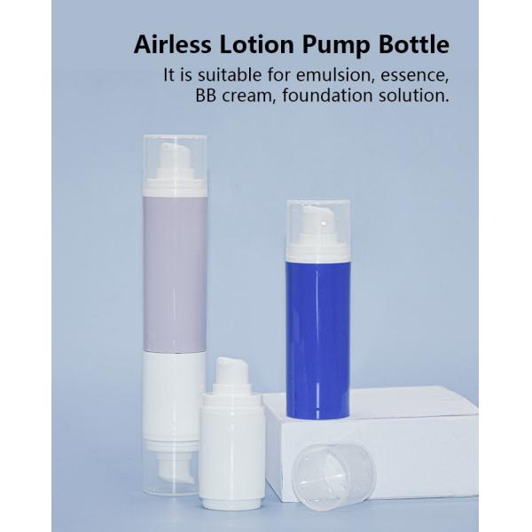 15ml+30ml Double-Ended Airless Pump Bottle Lotion serum bottle Skin care Packaging UKA61