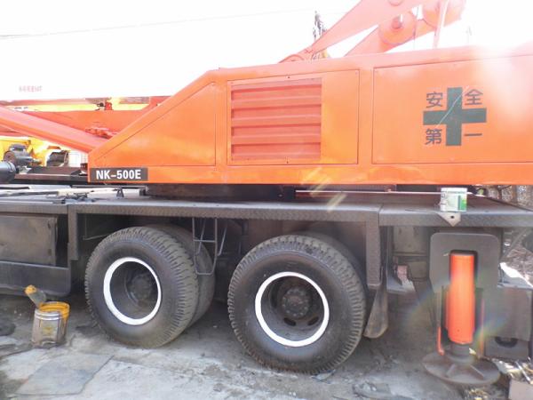 Used original kato nk-500e truck crane for sale