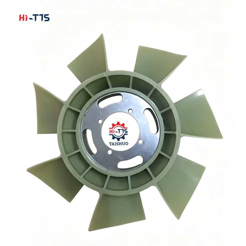 4D84 Diesel Engine Radiator Cooling Fan 7 Blades ME075229 for Yanmar PC40 Mini Excavator Replacement Spare Parts